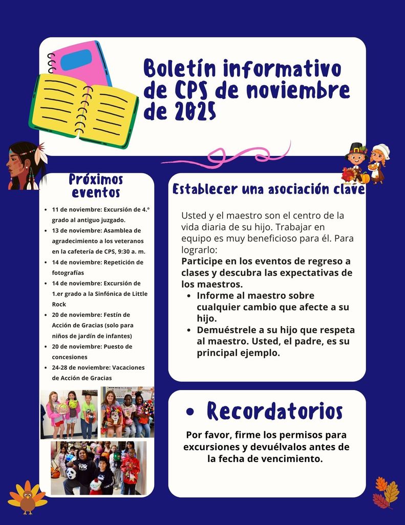 Newsletter in Spanish