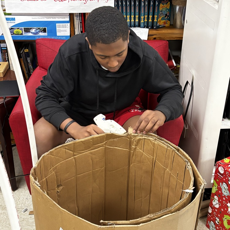 Hard work with a gluegun.