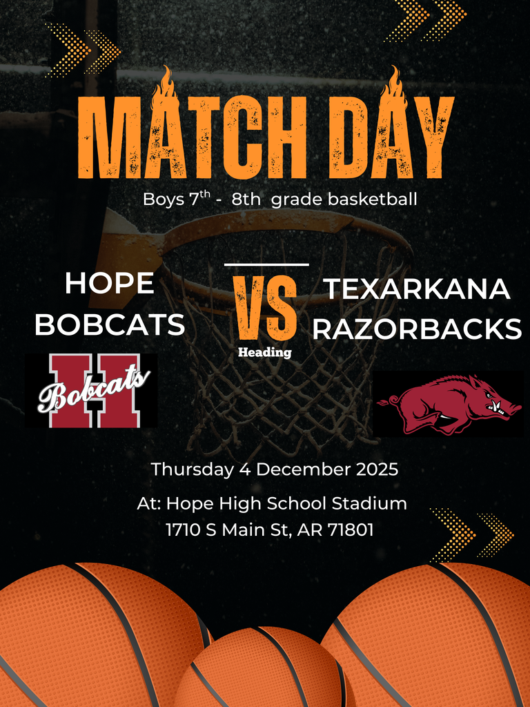 Bobcats vs. Arkansas Middle in Hope 12/4/25