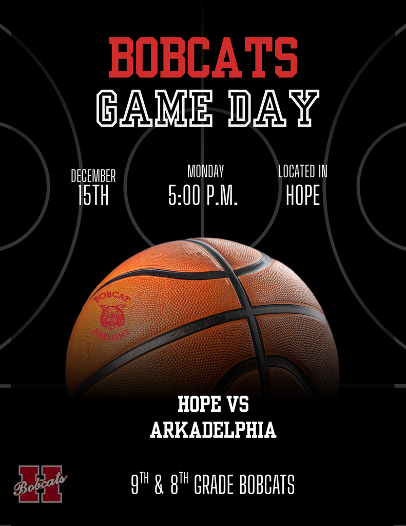 Bobcats vs Badgers flyer