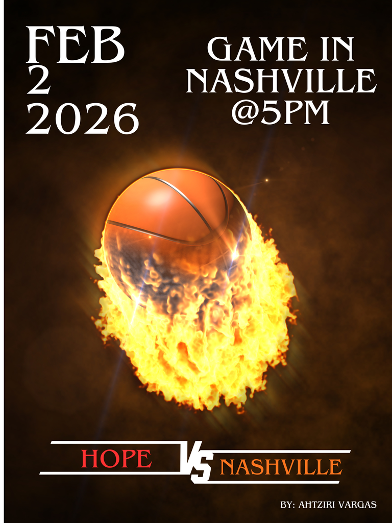 Basketball flyer for Bobcats against Nashville