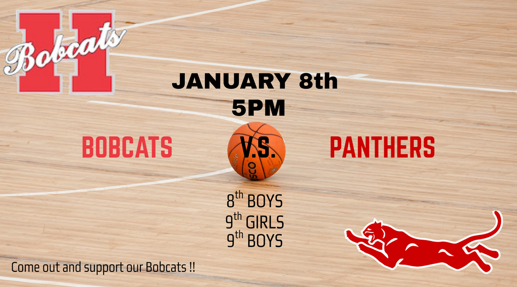 Junior High Basketball Flyer