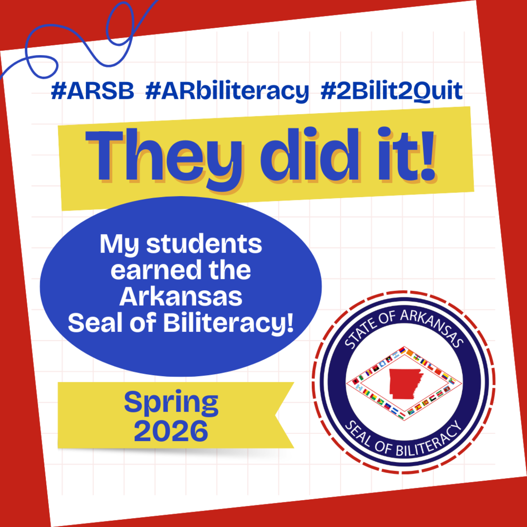 🎓🌎 They did it!  We are proud to celebrate 16 Hope High School students who have earned the Arkansas Seal of Biliteracy for Spring 2026! 🇺🇸➡️🇪🇸  This recognition honors students who have demonstrated proficiency in two languages, preparing them for college, careers, and a global future. 🌍  👏 Congratulations to our students for representing Hope Public Schools at a high level!  #HopePublicSchools #WeCelebrate #ARbiliteracy #ARSB #2Bilit2Quit
