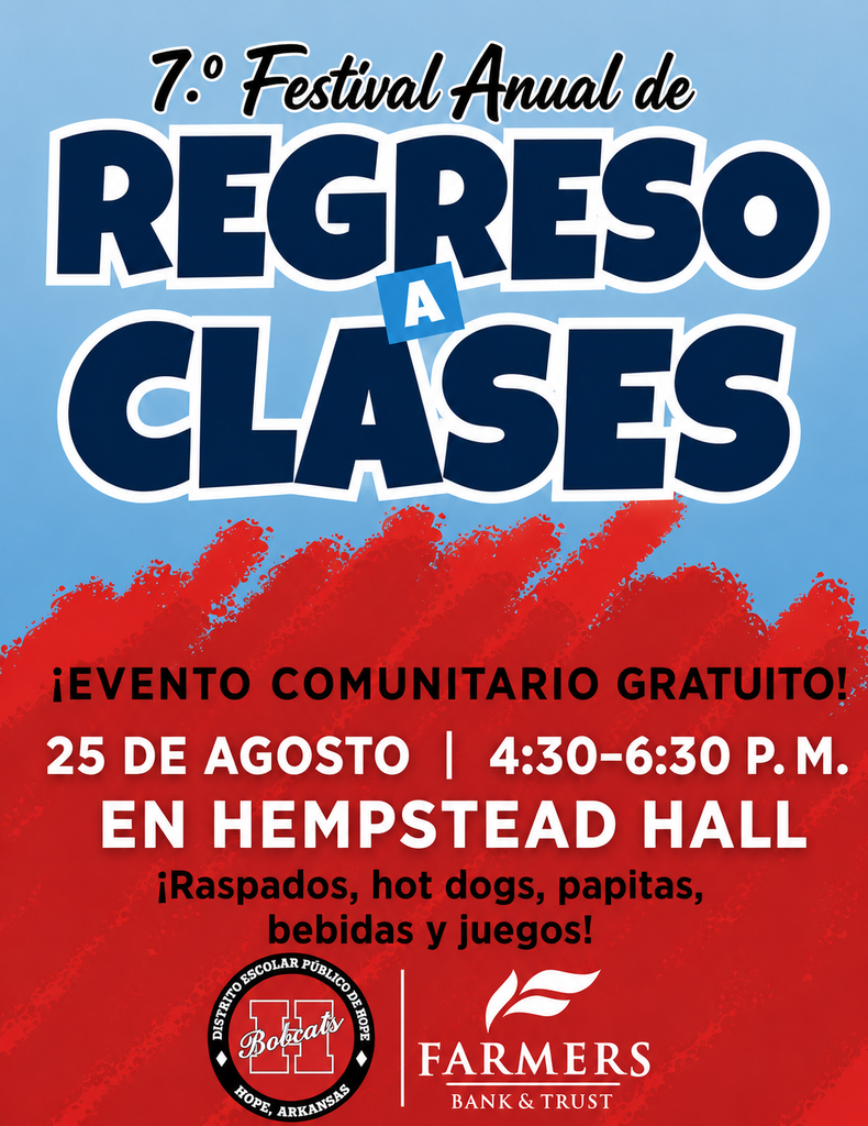 BACK TO SCHOOL BASH SPANISH