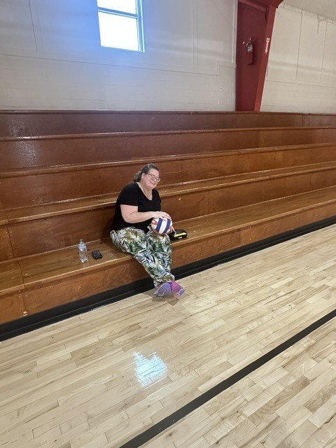 Ms. Duncan is the volleyball sponsor