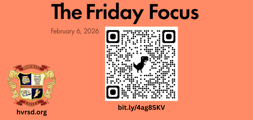 The Friday Focus is Here!