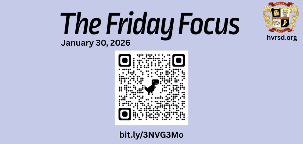 The Friday Focus is Here!
