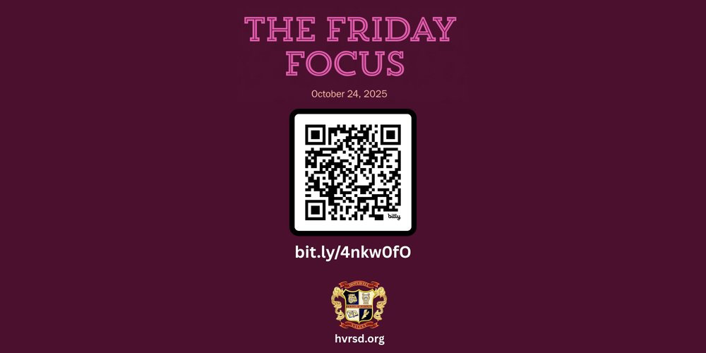 The Friday Focus is Here!