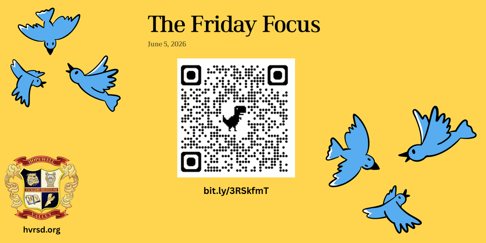 This Week's Friday Focus is Here!