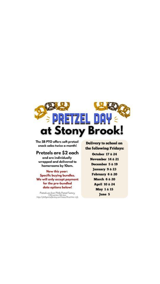 Pretzel Days Are Back at Stony Brook! 