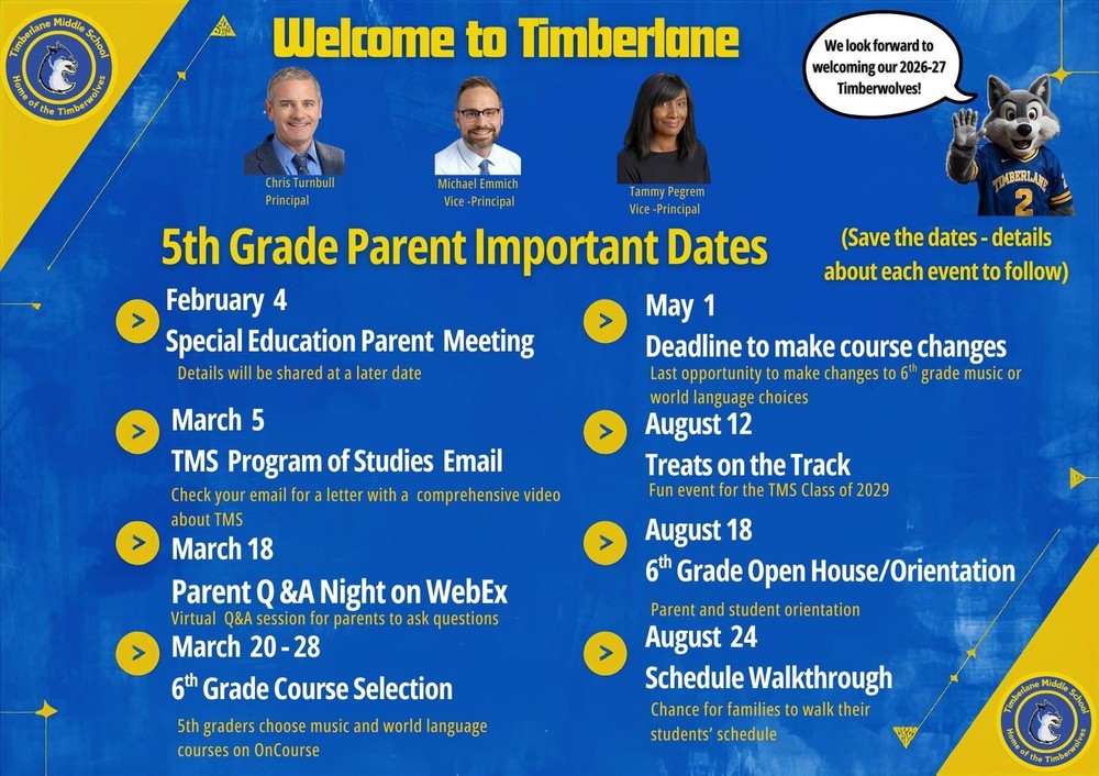 5th Grade Dates 26-27