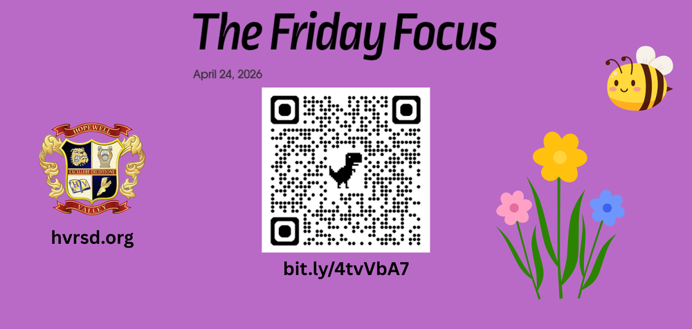 The Friday Focus is Here!