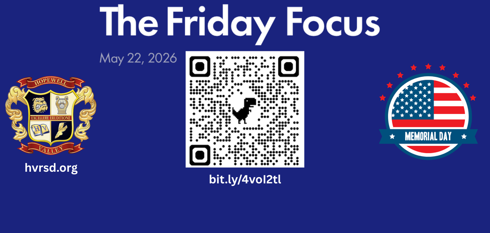 This Week's Friday Focus is Here!
