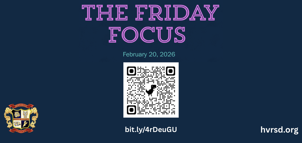 The Friday Focus is Here!