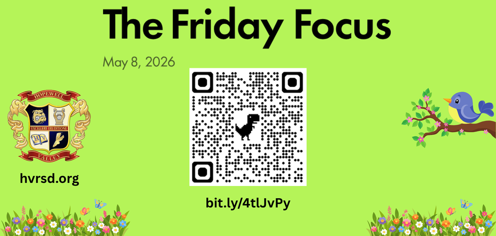 This Week's Friday Focus is Here!