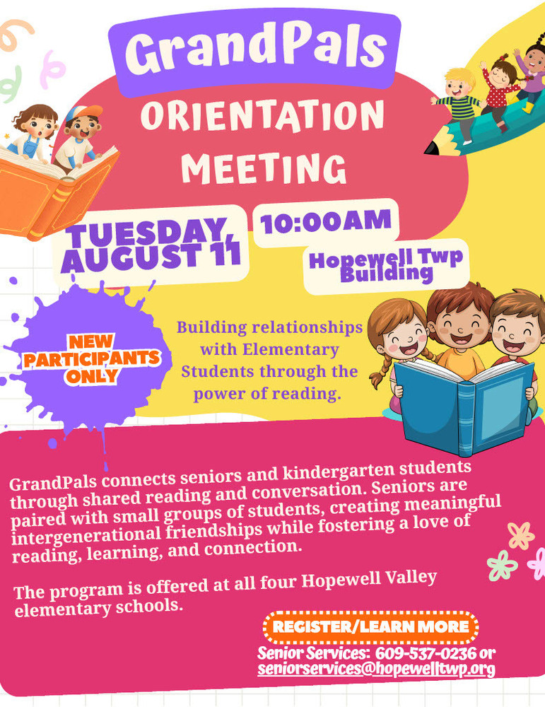 GrandPals Orientation Meeting