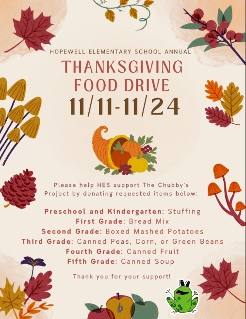 Thanksgiving Food Drive