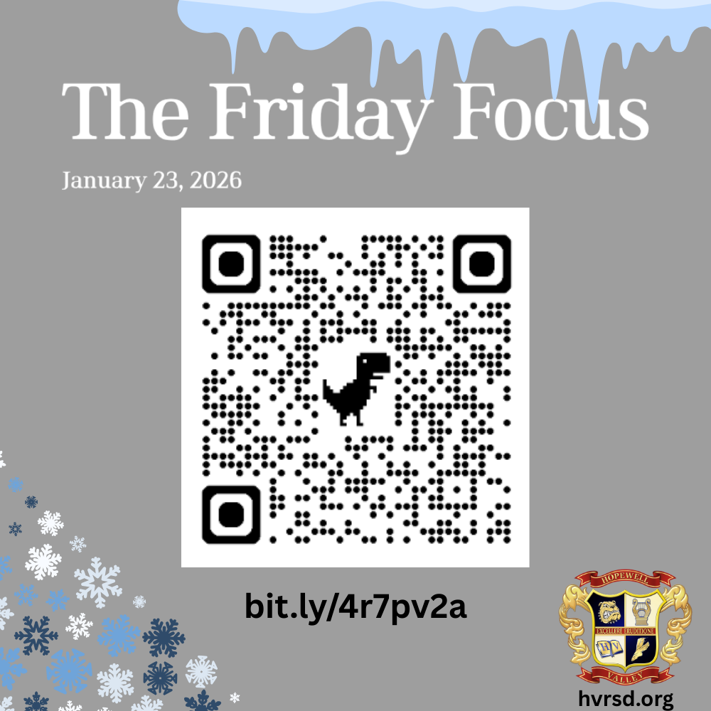 The Friday Focus is Here!