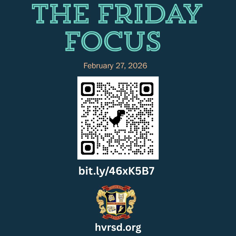 The Friday Focus is Here!