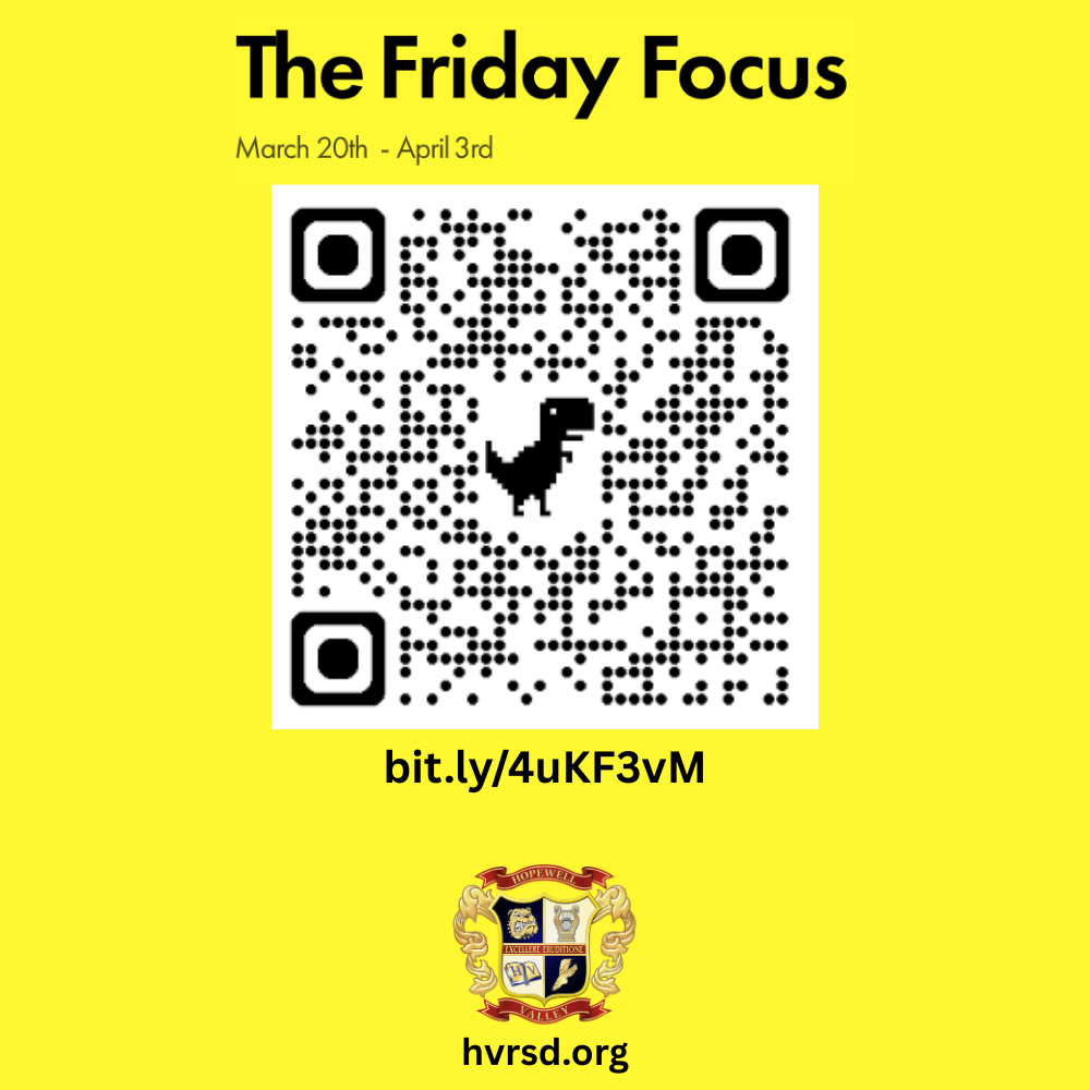 The Friday Focus is Here!