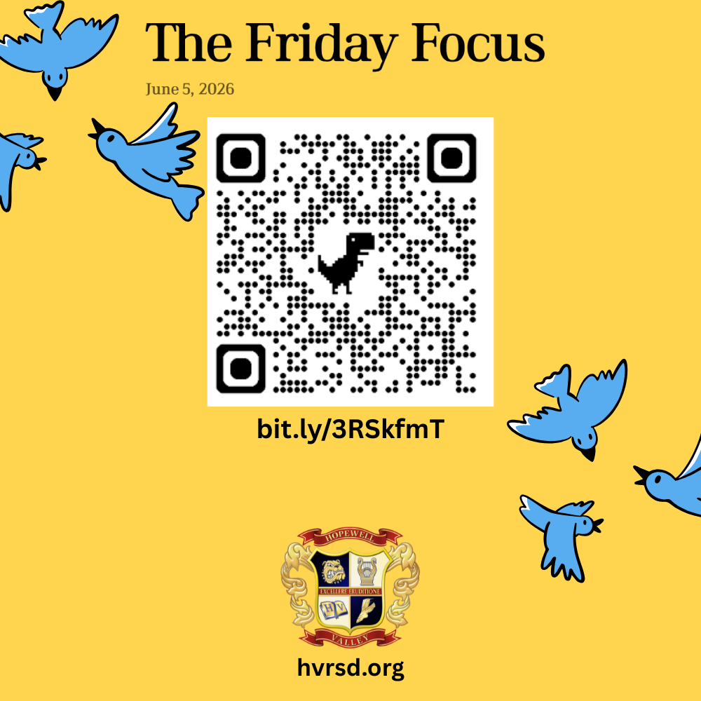 This Week's Friday Focus is Here!