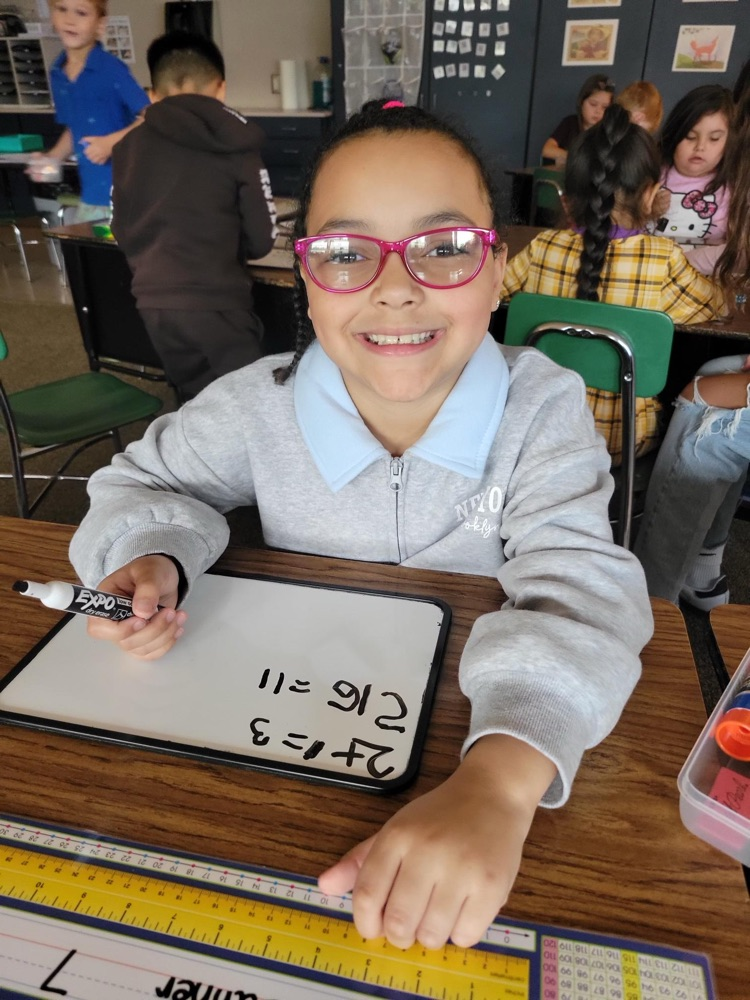 kids working on numbers
