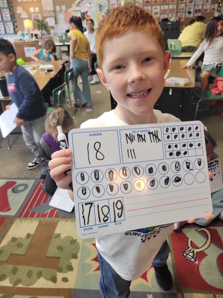 kids working on numbers