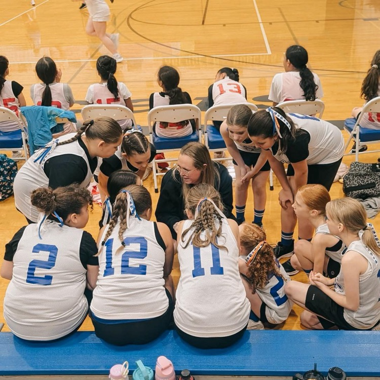 basketball players and coach