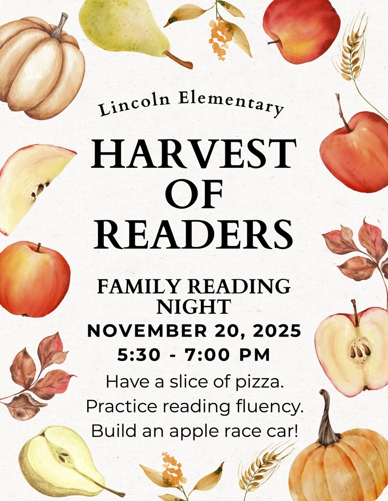 Family Reading Night Flyer - English