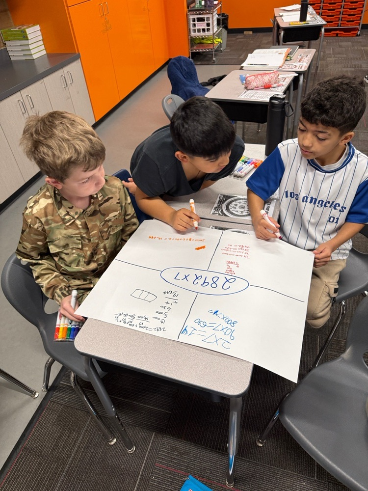 students working together 