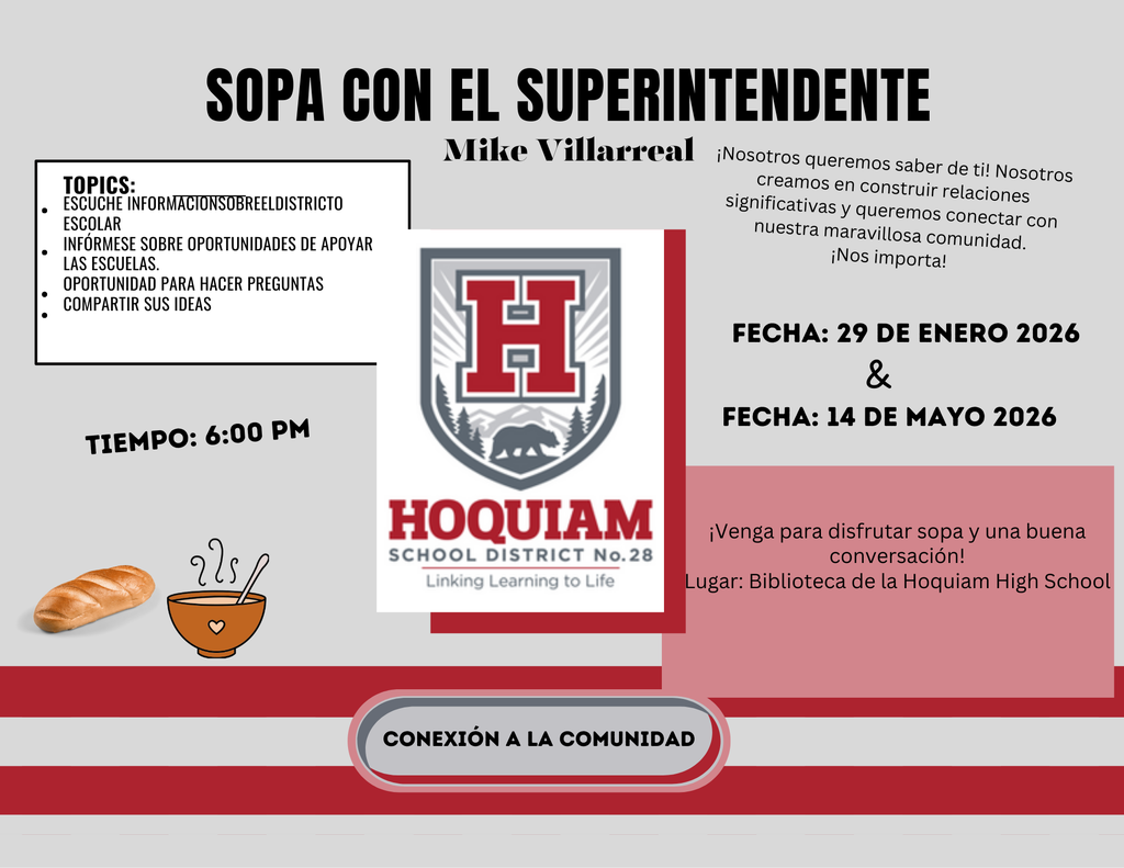 Soup with Superintendent flyer