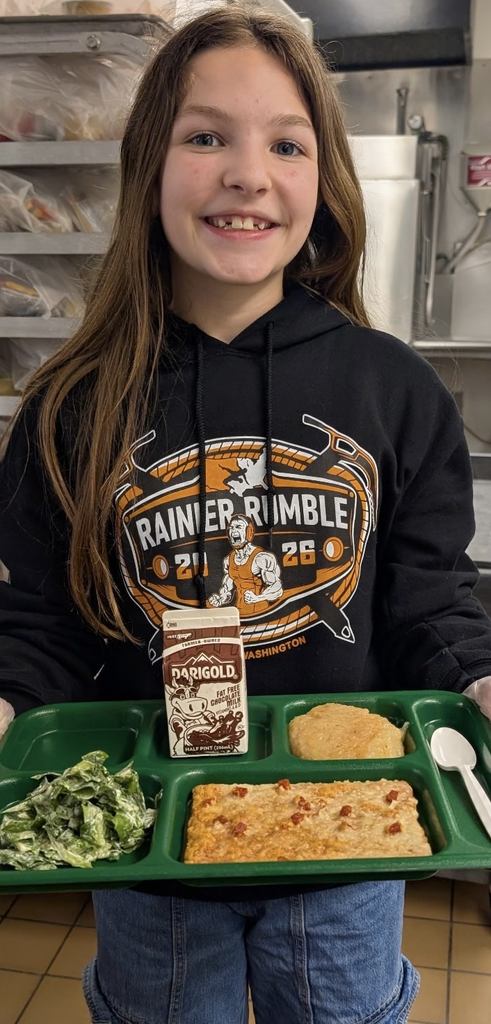 student with lunch tray