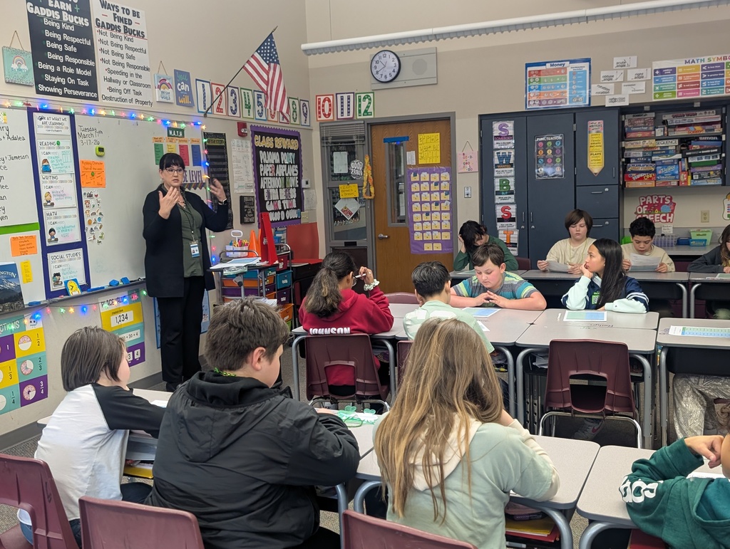 As part of the the Judges in the Classroom program, Judge Vingo stopped by Central Elementary to give 4th graders a look at what judges do and the difference between appeals and trials.