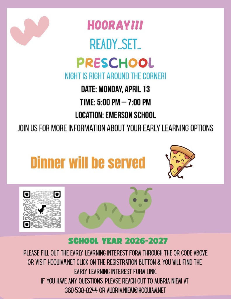 Ready set preschool flyer