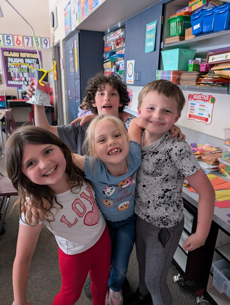students being creative together
