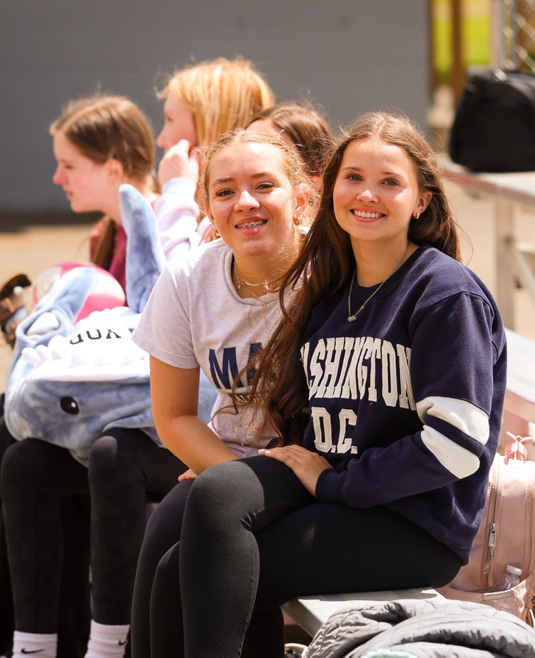 students at field day
