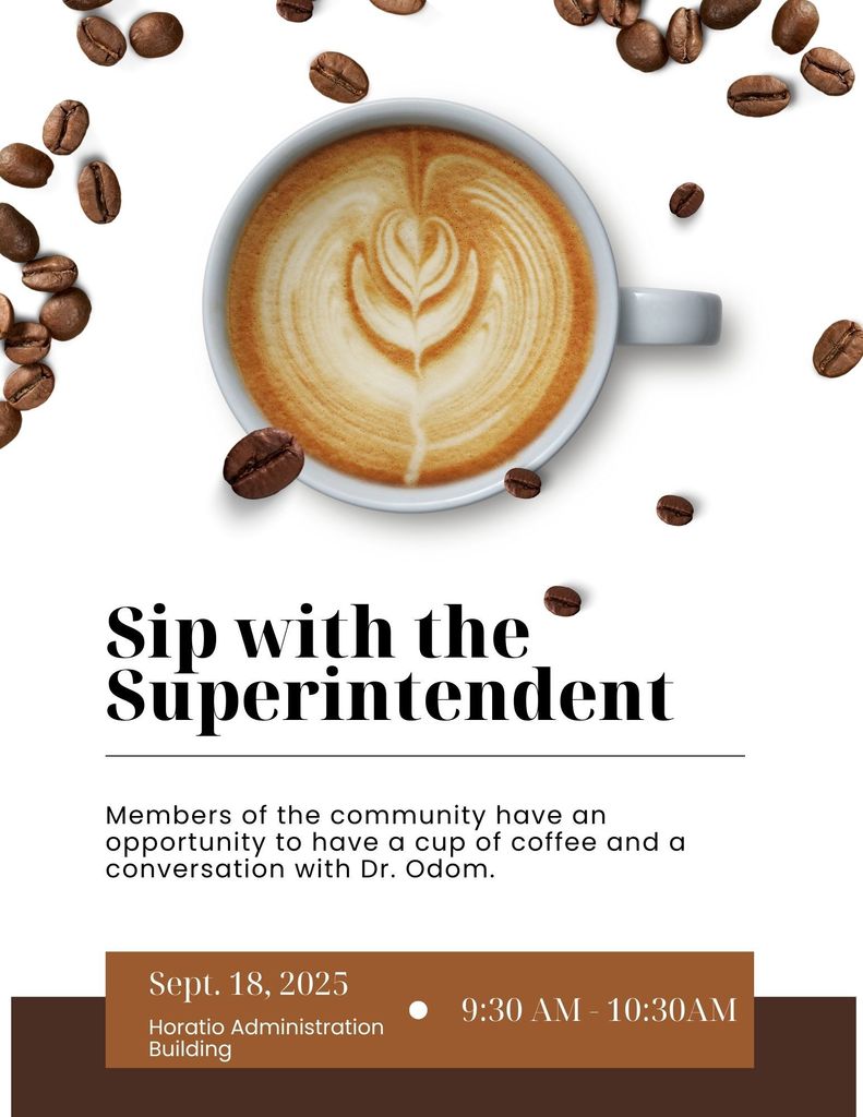 Sip with the Superintendent