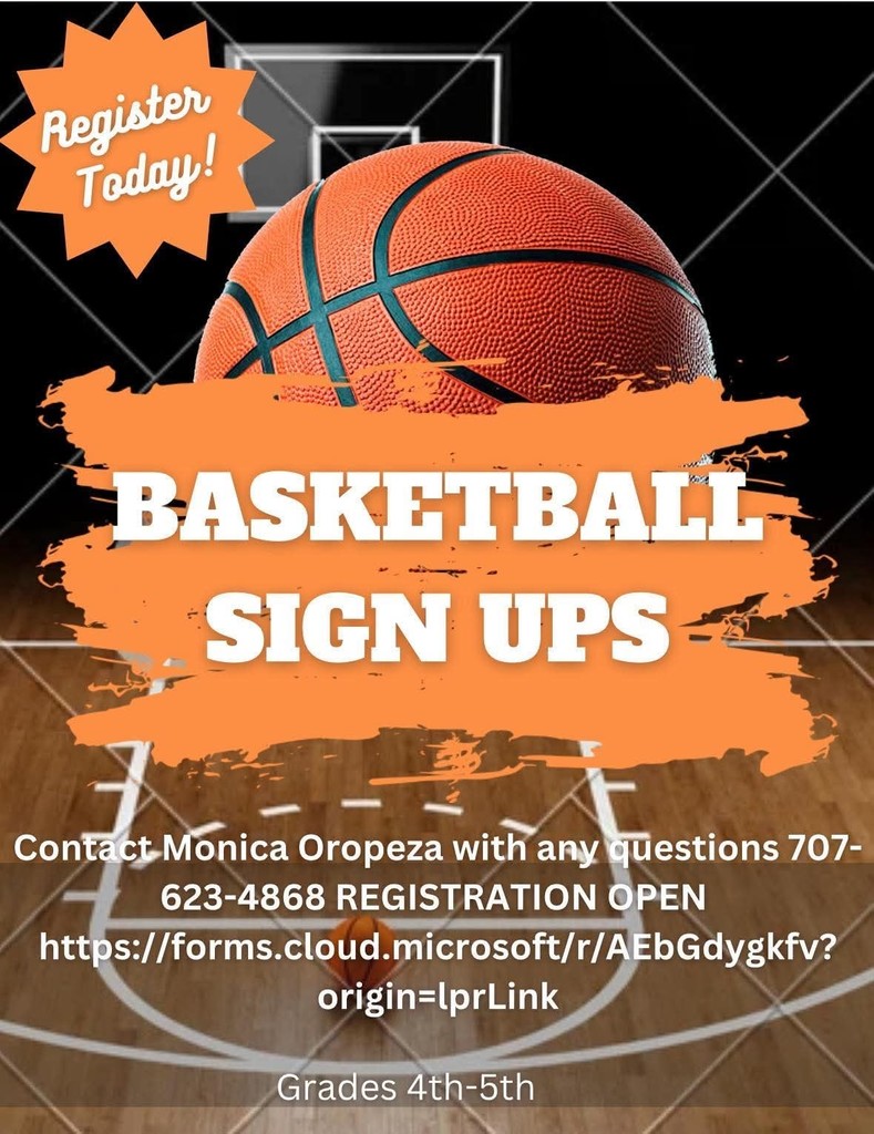 4th and 5th Grade Basketball sign ups