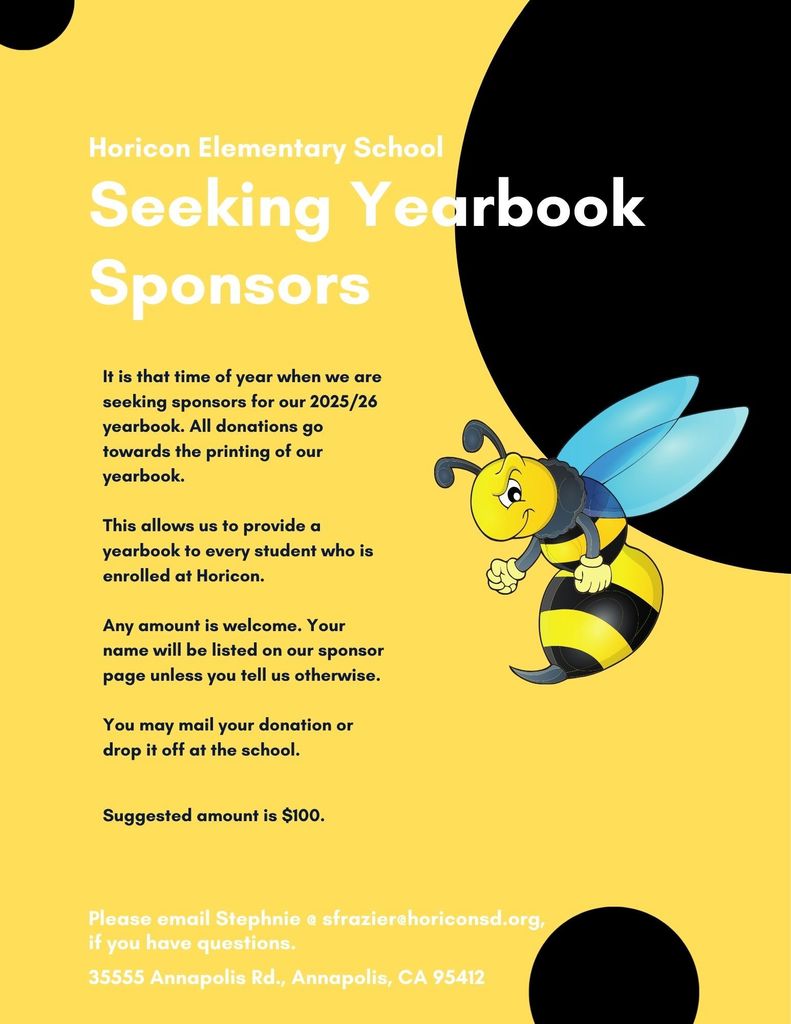 Yearbook sponsors