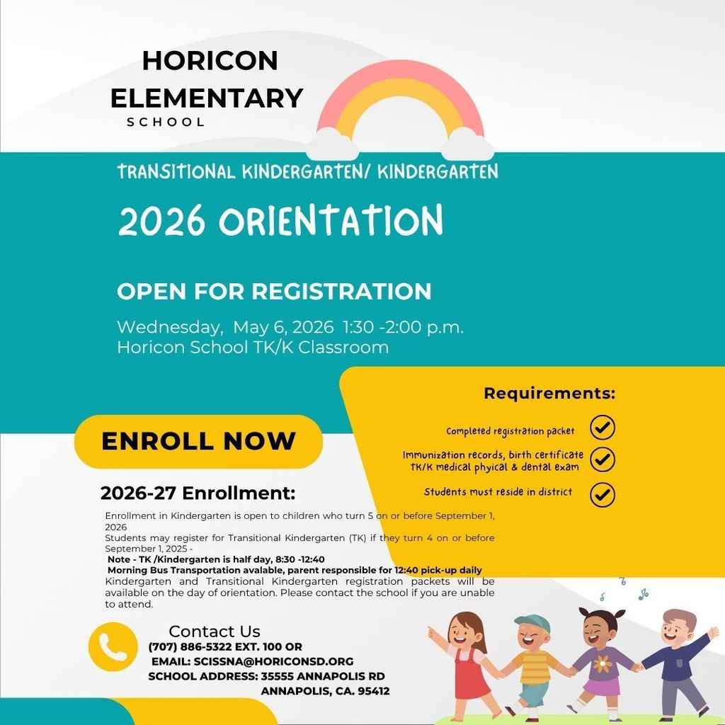 Kindergarten Registration - English