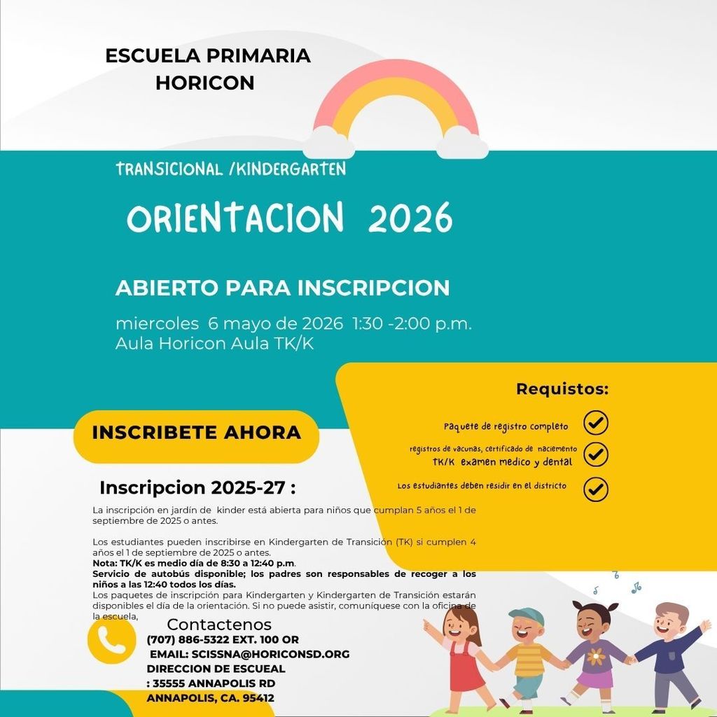Kindergarten Registration - Spanish