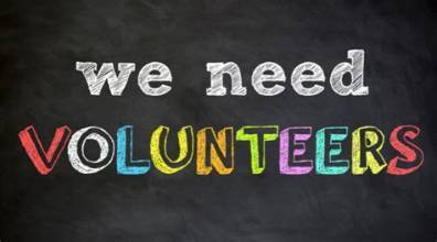 We need volunteers