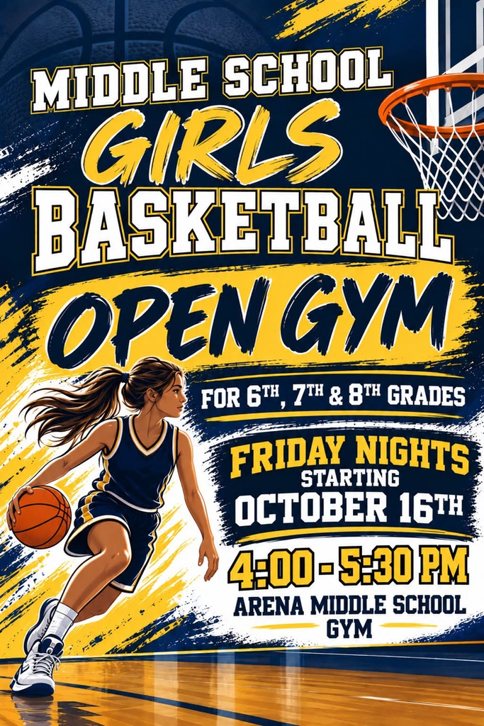 open gym middle school girls 