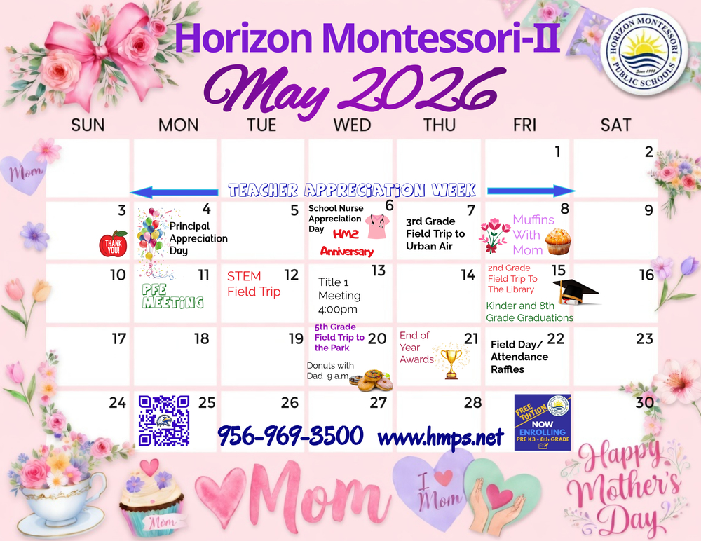 May Calendar