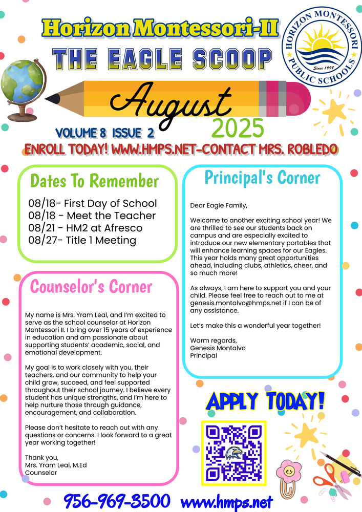 August Newsletter