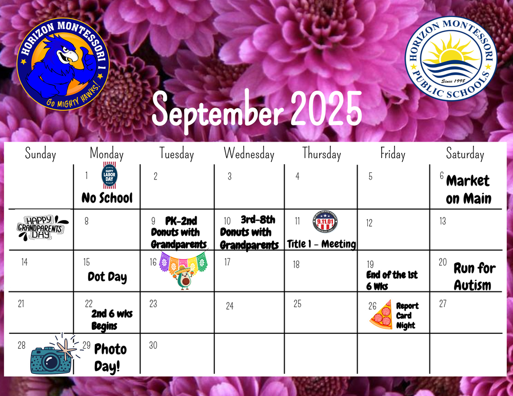 September Calendar