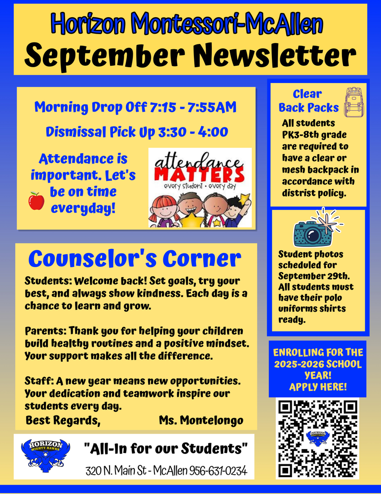 September Newsletter