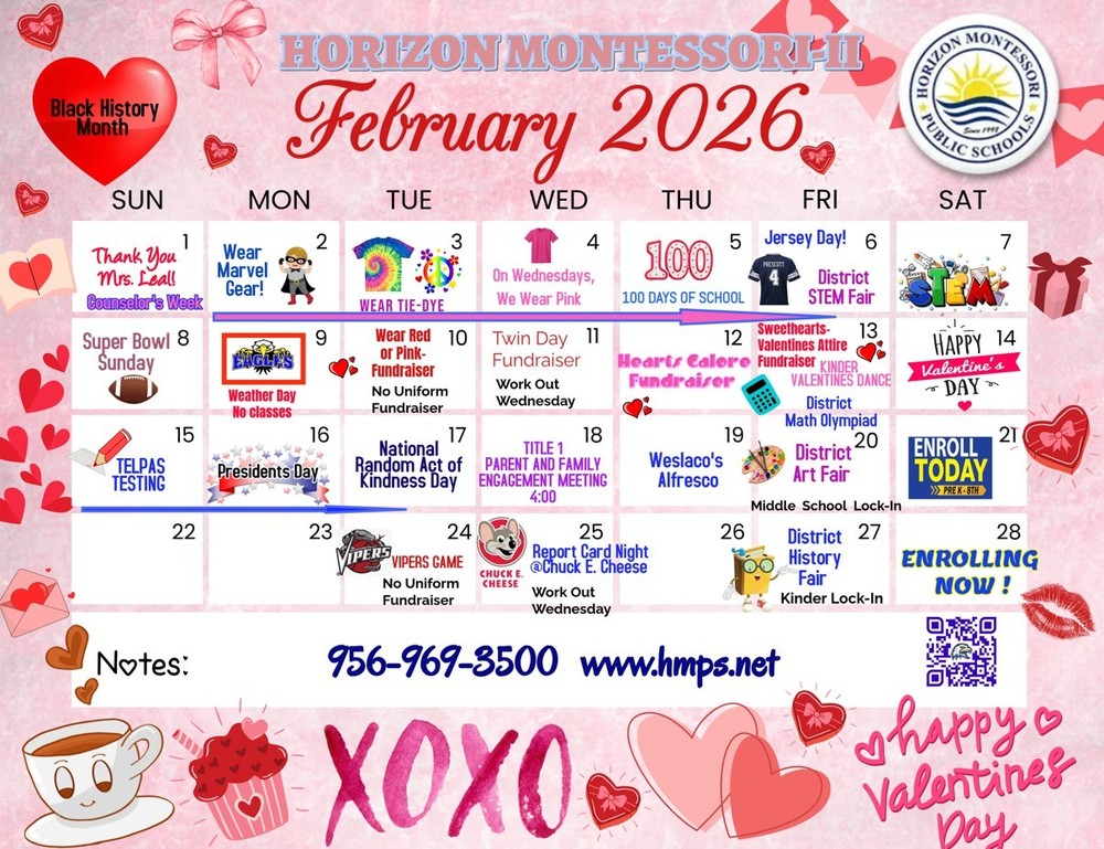 February Calendar