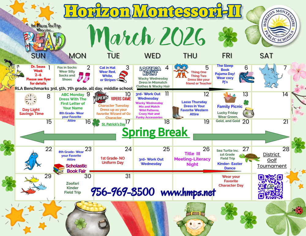 March Calendar