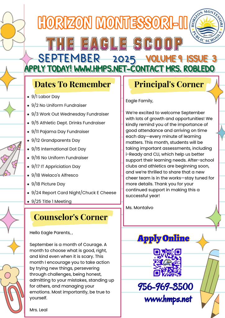 September Newsletter